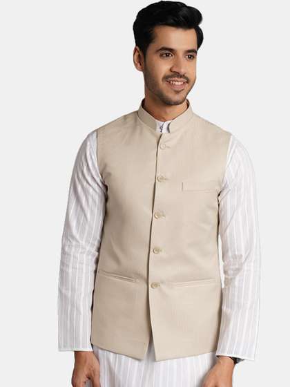 Wintage Mandarin collar Nehru Jackets