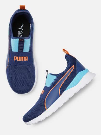 Puma Unisex Kids Solid Hobbes Youth Regular Slip-on Sneakers