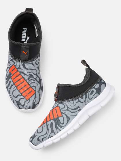Puma Kids Troopy Printed Slip-On Sneakers