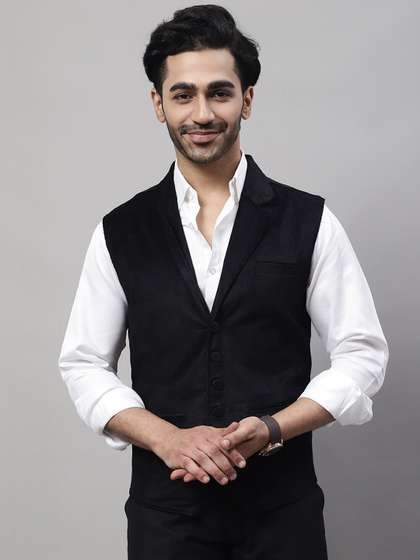 even Self Design Nehru Jackets