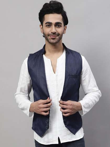even Nehru Jacket with Welt Pockets