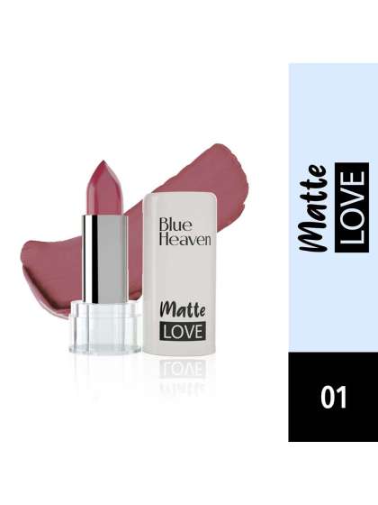Blue Heaven Set Of 10 Matte Love Long Lasting Hydrating Mini Lipsticks - 1.3g Each