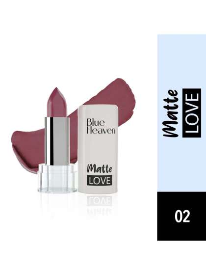 Blue Heaven Set Of 10 Matte Love Long Lasting Hydrating Mini Lipsticks - 1.3g Each
