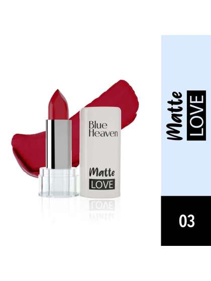 Blue Heaven Set Of 10 Matte Love Long Lasting Hydrating Mini Lipsticks - 1.3g Each