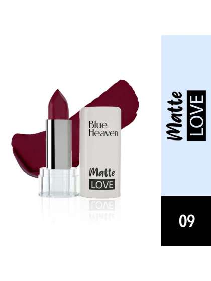 Blue Heaven Set Of 10 Matte Love Long Lasting Hydrating Mini Lipsticks - 1.3g Each
