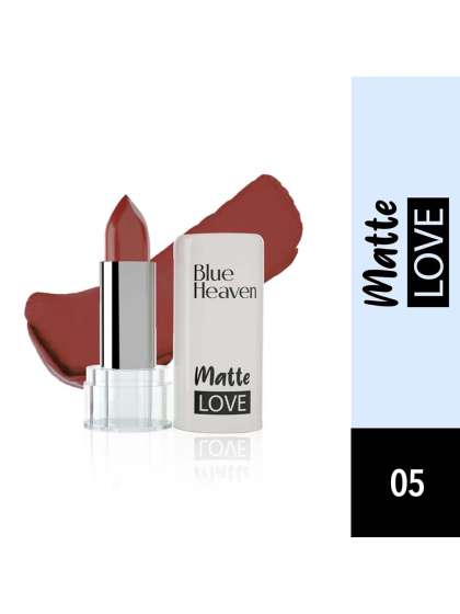 Blue Heaven Set Of 10 Matte Love Long Lasting Hydrating Mini Lipsticks - 1.3g Each