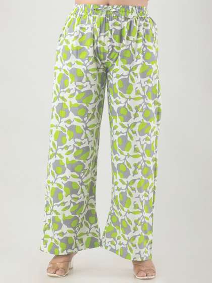 DORIYA Women Printed Palazzos