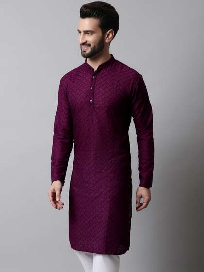 Jompers Ethnic Motif Embroidered Kurta