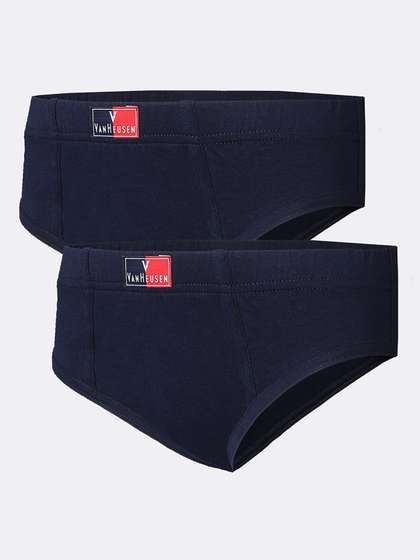 Van Heusen Boys Pack Of
                    2 Pure Combed Cotton Anti-Bacterial Basic Briefs