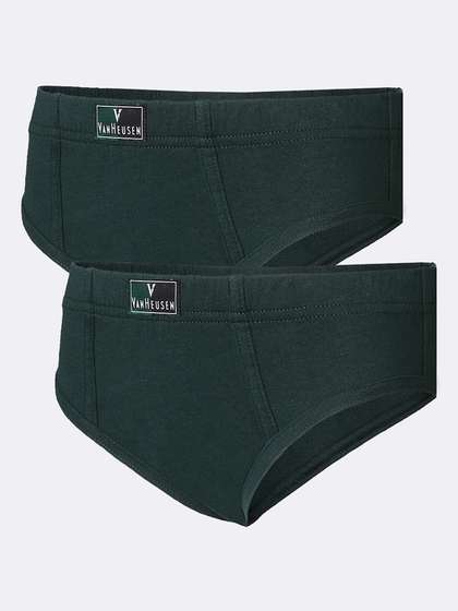 Van Heusen Boys Pack Of
                    2 Pure Combed Cotton Anti-Bacterial Basic Briefs