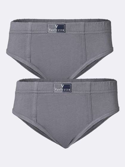Van Heusen Boys Pack
                      of 2 Solid Anti Bacterial Colour Fresh Briefs
