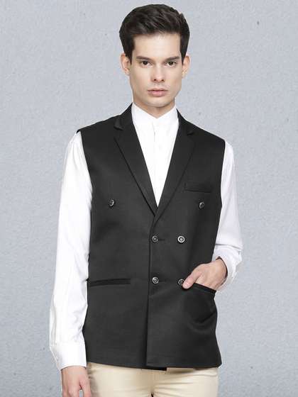 TAHVO Satin Nehru Jacket
