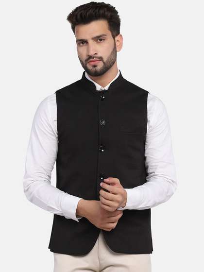 TAHVO Regular Fit Nehru Jacket