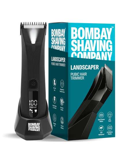 Bombay Shaving Company
                    Men The Landscaper Waterproof Body Trimmer - Black