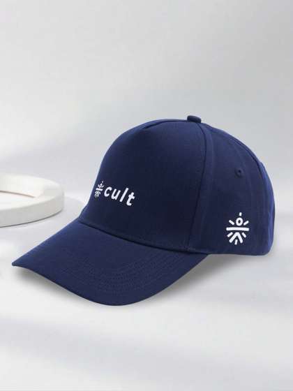 CULT Unisex Cotton
                    Adjustable Sports Cap