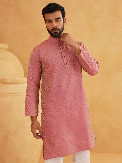 SOJANYA Men Ethnic Motifs Kurta