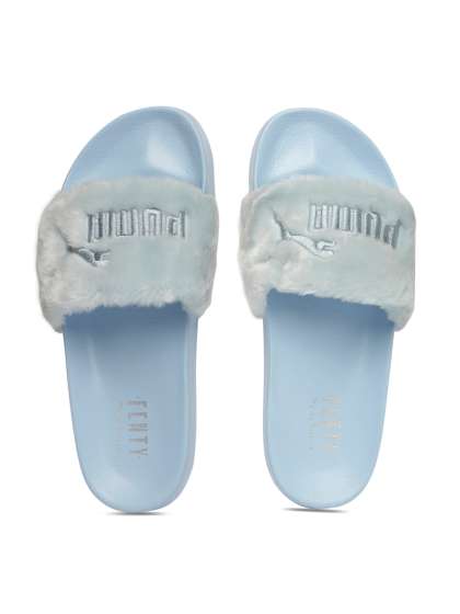 puma slippers women fur