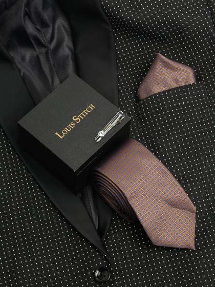 MUTAQINOTI Men Silk
                    Accessory Gift Set