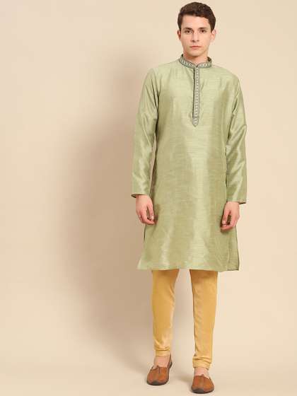 Amodh by Kisah Art Silk Regular Kurta