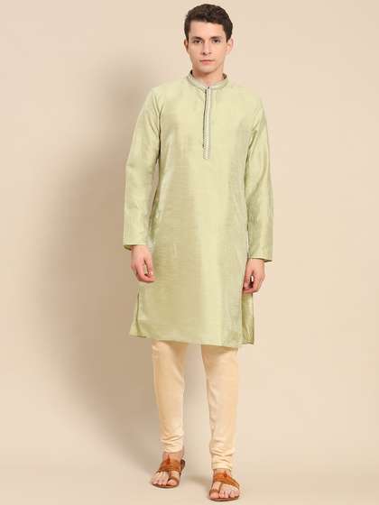Amodh by Kisah Mandarin Collar Kurta