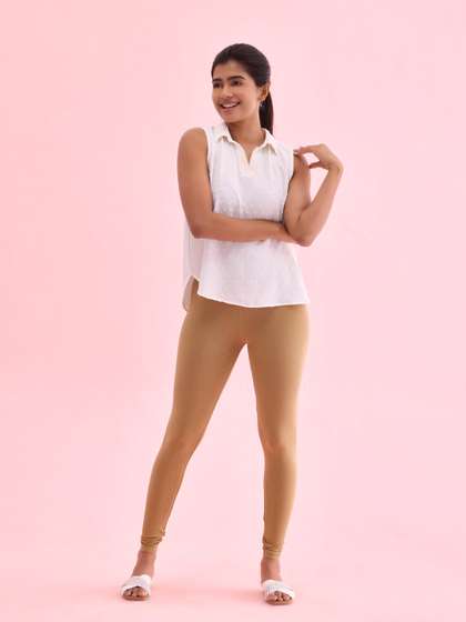 Go Colors Slim-Fit
                        Ankle-Length Leggings