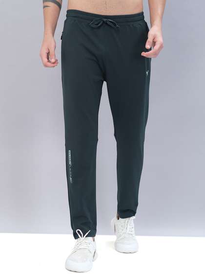 Technosport Men Mid-Rise Slim-Fit Antimicrobial Track Pants