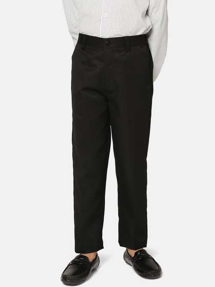 TAHVO Boys Relaxed Slim
                    Fit Trousers