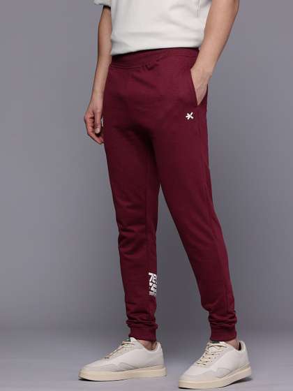HRX by Hrithik Roshan Men Typography Printed Regular Fit Joggers
