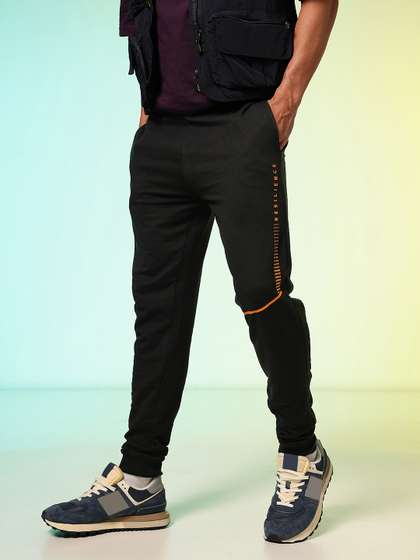 HRX by Hrithik Roshan Men Typography Regular Fit Joggers