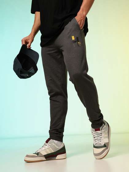 HRX by Hrithik Roshan Men Graphic Regular Fit Joggers