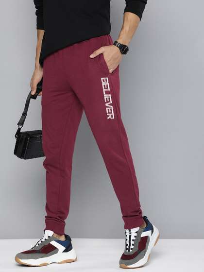 HRX by Hrithik Roshan Men Regular Fit Solid Joggers