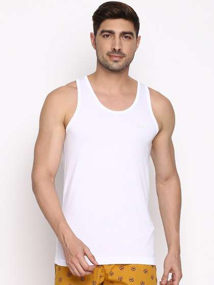 Van Heusen Innerwear
                        Solid Scoop Neck Ultra Soft Vest
