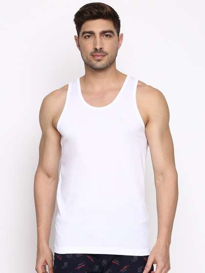 Van Heusen Innerwear
                      Men Pack Of 2 Scoop Neck Super Combed Cotton Basic
                      Vest