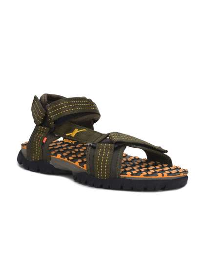 Price History of Men Sparx Men SS 483 Olive Yellow Floater Sandals Sandal from Flipkart 2 61577920