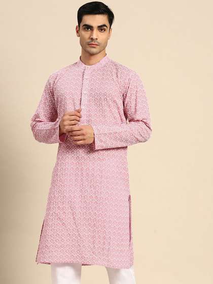 Anouk Embroidered Thread Work Kurta