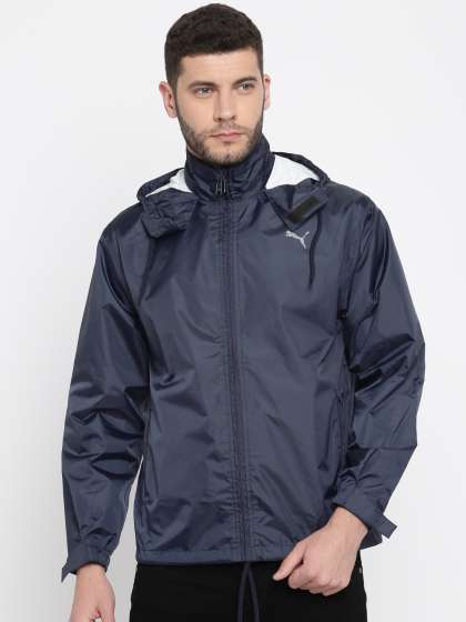 Puma Men Navy Blue Blue Jackets Buy Puma Men Navy Blue Blue