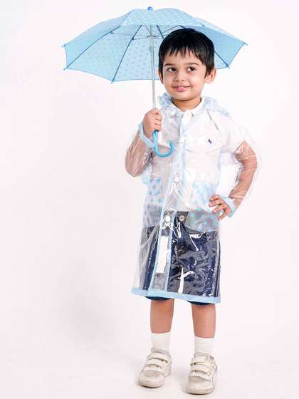 haus & kinder
                        Kids Water-Proof Rain Jacket With Inbuilt
                        Backpack Extension