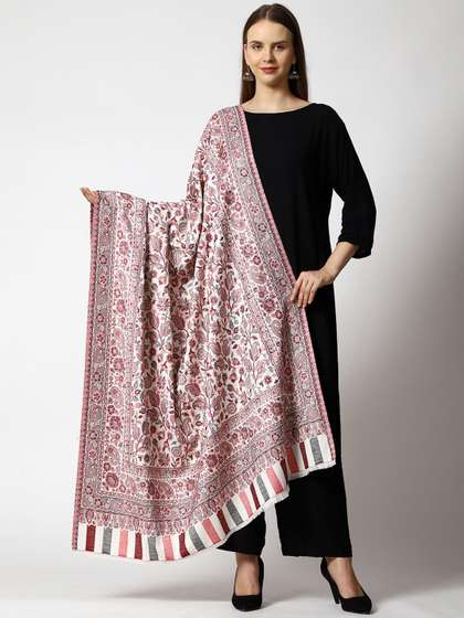 SWI Stylish Women Woven Design Shawl