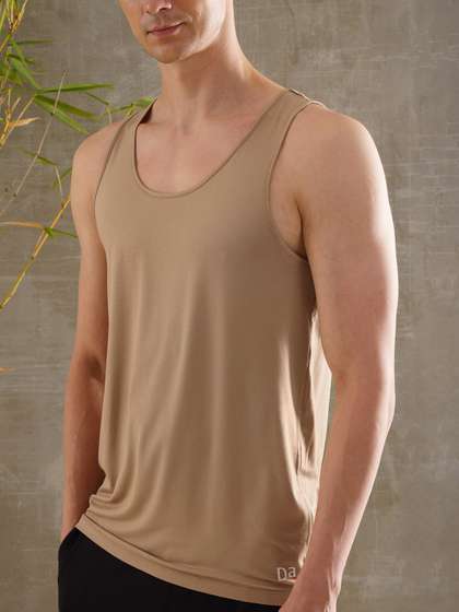 DAMENSCH Round
                          Neck Anti-Bacterial Anti Odour Undershirt
                          Innerwear Vest