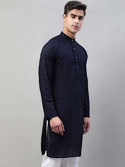 Jompers Embroidered Pure Cotton Kurta