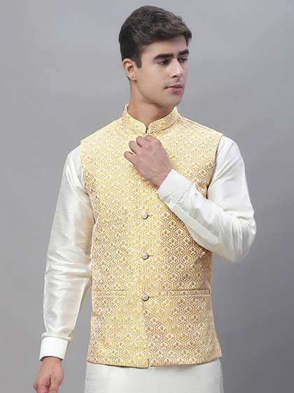 Anouk Men Woven
                        Design Jackets