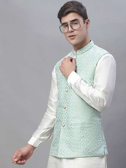 Anouk Men Woven
                        Design Jackets