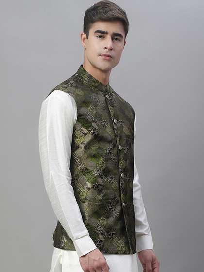 Anouk Men Woven Design Jackets