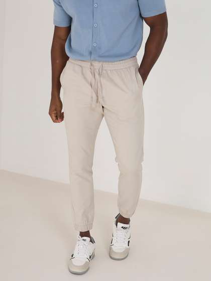 Price History of BRAVE SOUL Men Slim Fit Cotton Joggers from