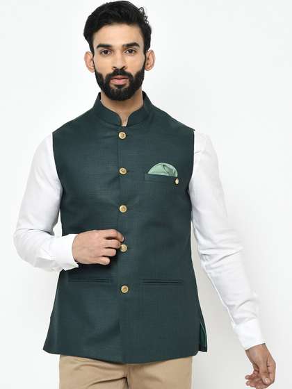 KISAH Nehru Jackets & Pocket Square