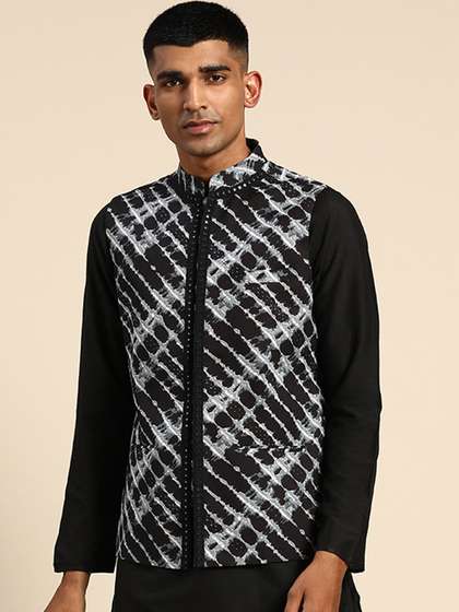 KISAH Printed Nehru Jackets