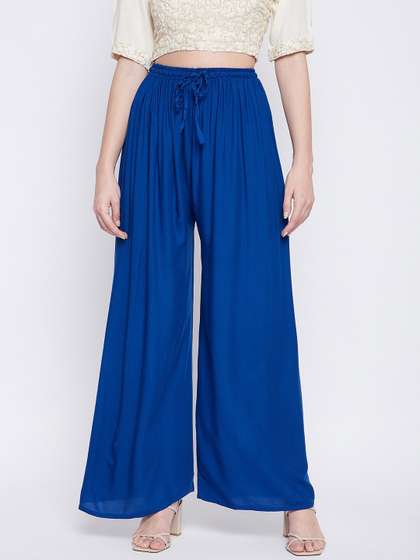 Clora Creation Women Flared Palazzos