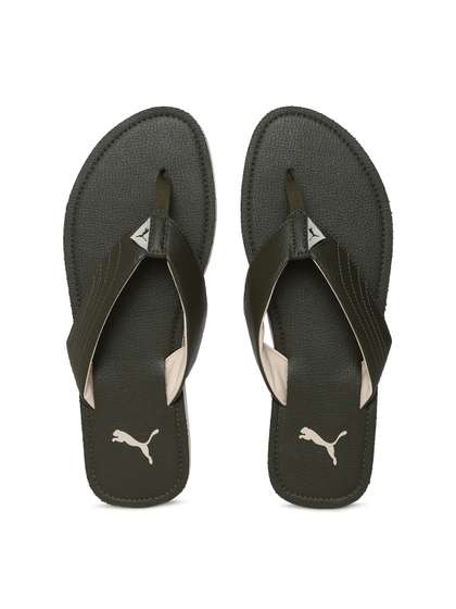 puma slippers myntra