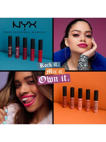 NYX PROFESSIONAL MAKEUP Soft Matte Lightweight Cream Lipstick 8 ml - Rome 32