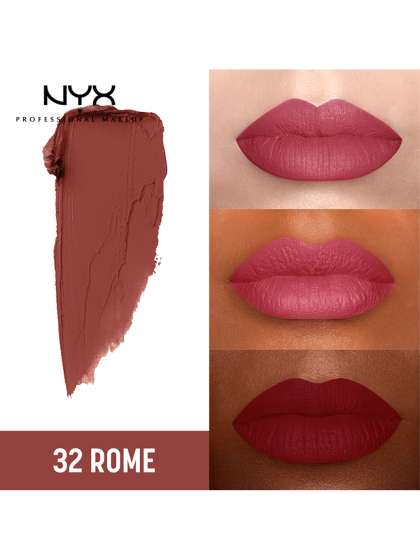 NYX PROFESSIONAL MAKEUP Soft Matte Lightweight Cream Lipstick 8 ml - Rome 32